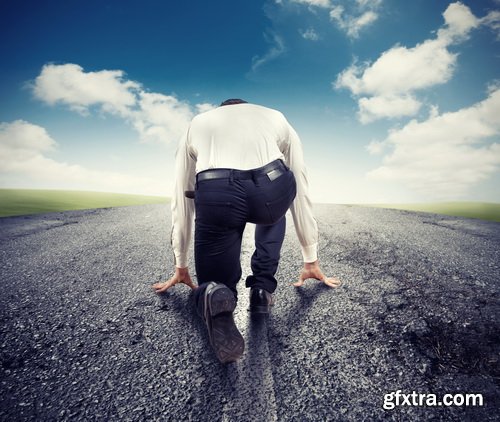 Runner Athlete Running at Seaside 23xJPG