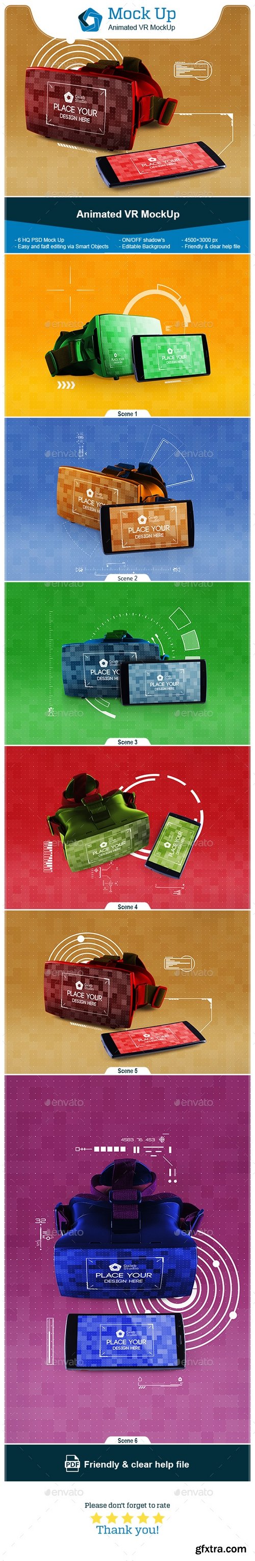 Graphicriver - Animated VR MockUp 21117047