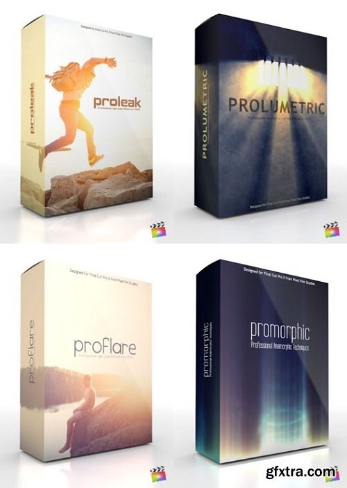 Pixel Film Studios - Light Leaks Pack Vol. 1 for Final Cut Pro X (macOS)