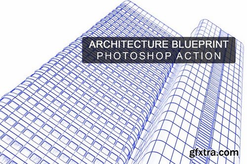 CM - Architecture Blue Print Photoshop ac 2073391