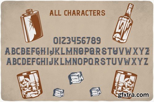 CM - Ginger Gin typeface 2118066