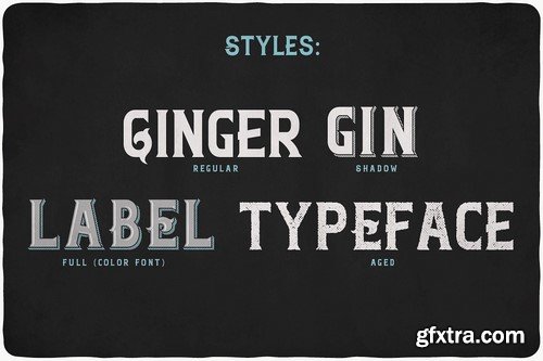 CM - Ginger Gin typeface 2118066