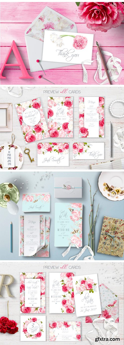 CM - Wedding Invitations BUNDLE 2111148