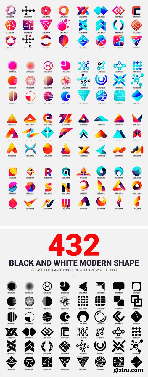 CM - 984 Modern Logo Shape 2109251