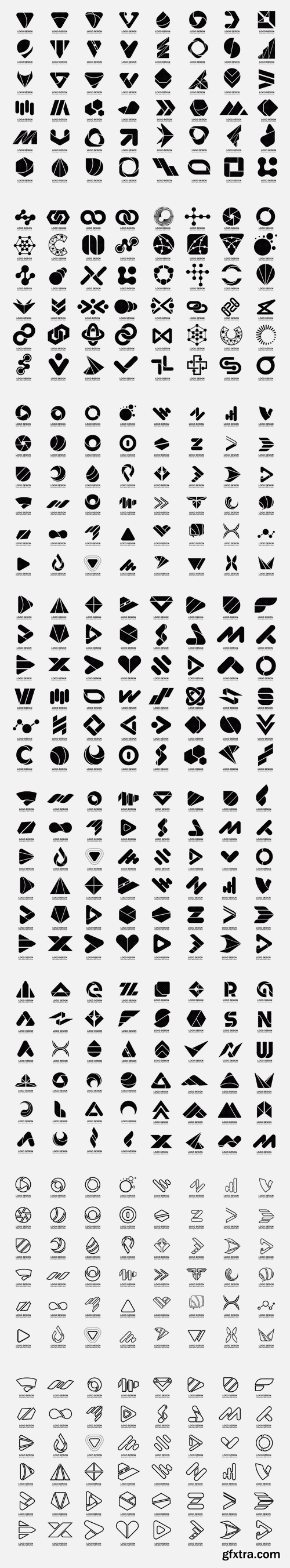 CM - 984 Modern Logo Shape 2109251