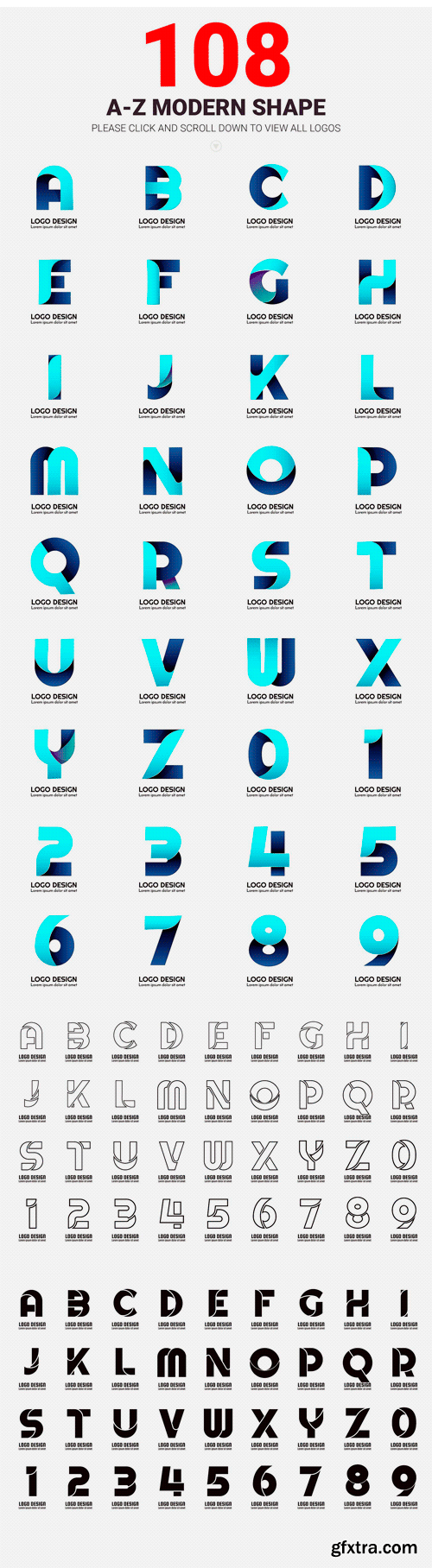 CM - 984 Modern Logo Shape 2109251