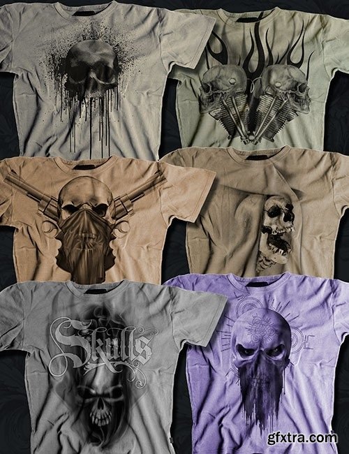 Ron's Skulls PS Brushes