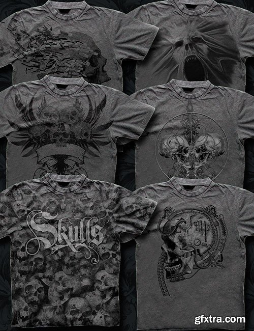 Ron's Skulls PS Brushes