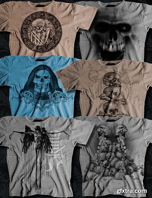 Ron's Skulls PS Brushes