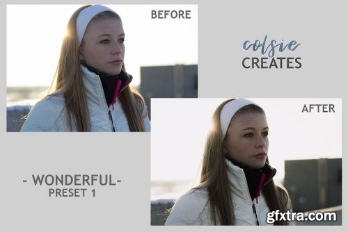 CreativeMarket WONDERFUL - 5 Lightroom Presets 2104526