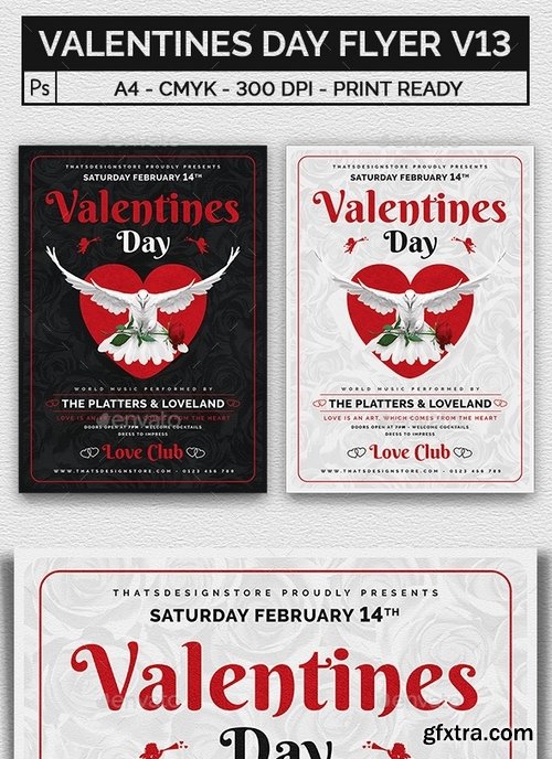 GraphicRiver - Valentines Day Flyer Template V13 21133213