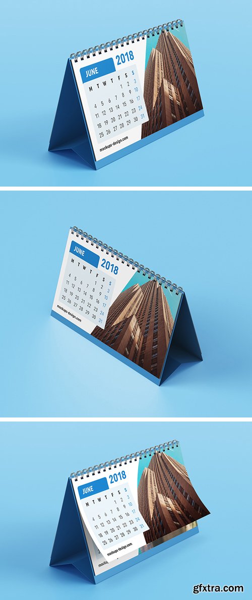 Desk Calendar Mockup, part 2