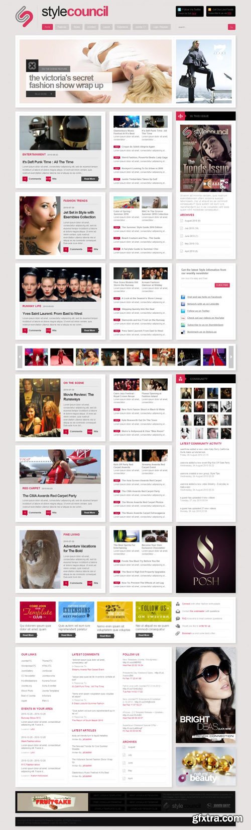 JoomlaXTC - Style Council v3.4.0 - Perfect Magazine Joomla Template