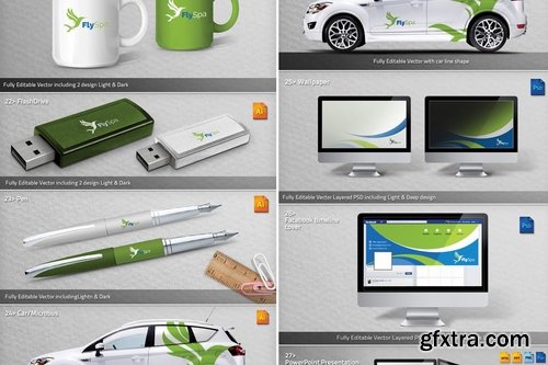 Corporate Identity Mega Branding Pack Corporate Identity Mega Branding Pack