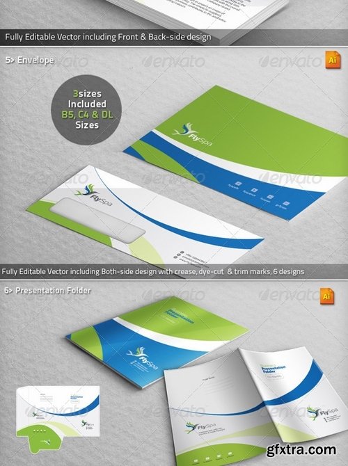 FlySpa Corporate Identity Mega Branding Pack 5298566 FlySpa Corporate Identity Mega Branding Pack 5298566