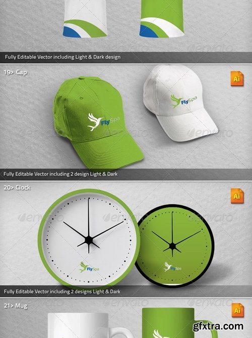 FlySpa Corporate Identity Mega Branding Pack 5298566 FlySpa Corporate Identity Mega Branding Pack 5298566