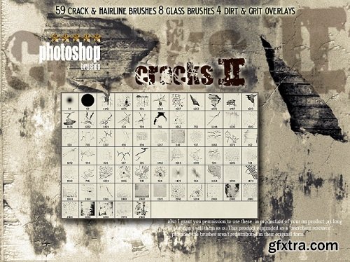 Ron's Cracks II PS Brushes