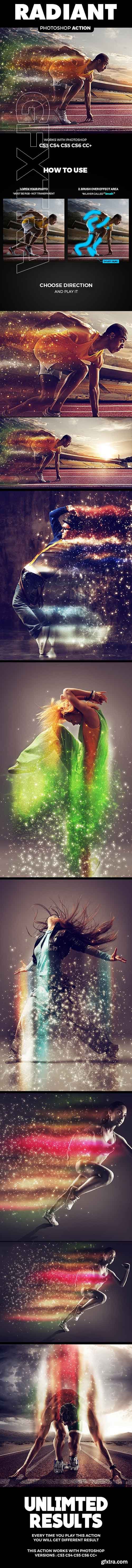 GraphicRiver - Radiant Photoshop Action 21136834