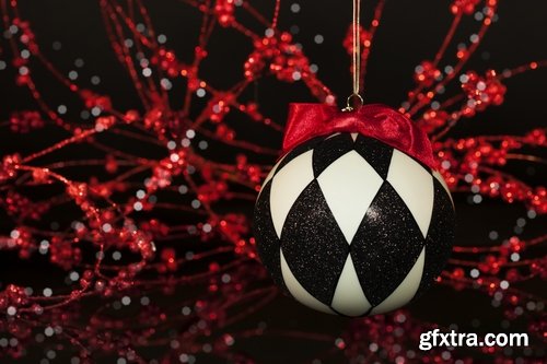 New Years background is tree toy box gift ribbon 23 HQ Jpeg