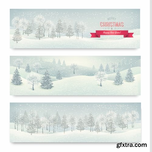 Christmas banners 2-25 Eps