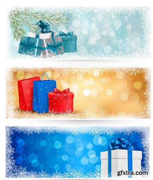 Christmas banners 2-25 Eps