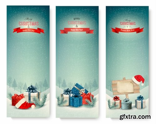 Christmas banners 2-25 Eps