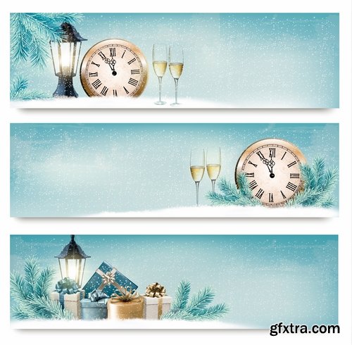 Christmas banners 2-25 Eps