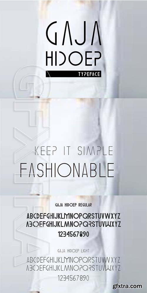 CreativeMarket - Gaja Hidoep (2 Font) 2163144