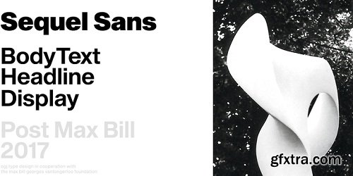 OGJ Type Design - Sequel Sans