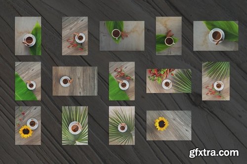 Coffee Garden - Stock Photo Bundle
