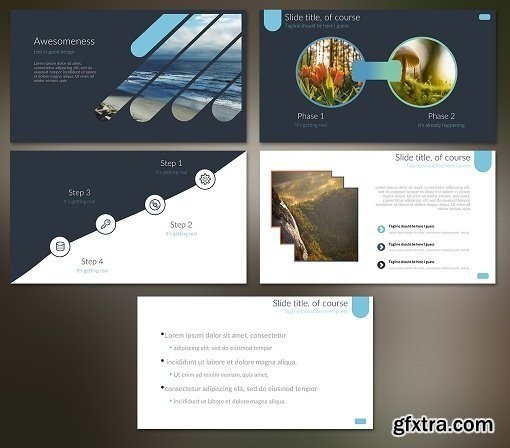 PowerPoint Slide Design - Casual Business Slides for Any Presentation!