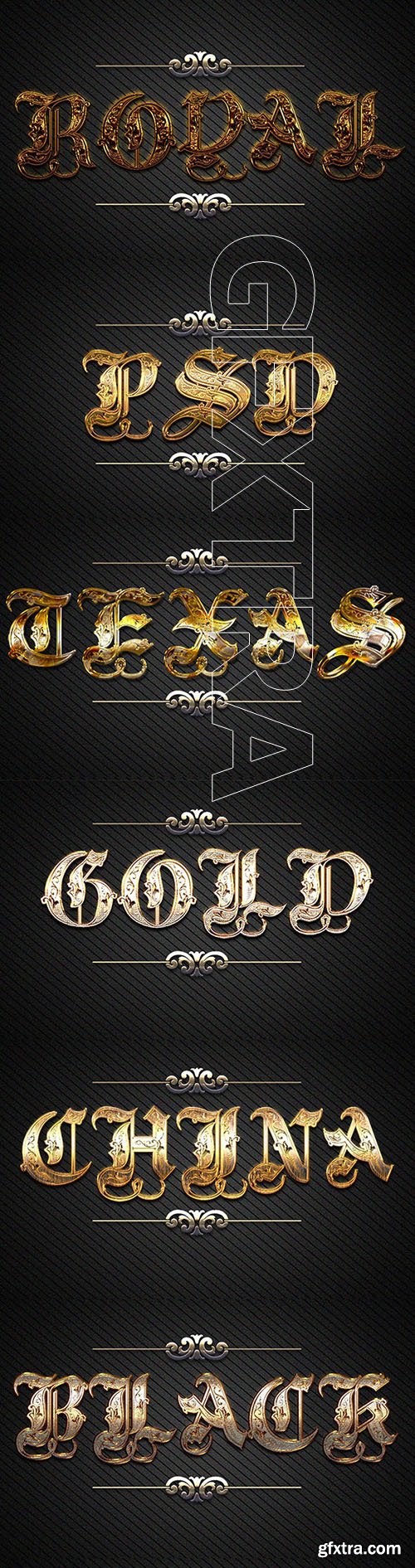 GraphicRiver - 10 3D Gold Text Styles D_47 21143260