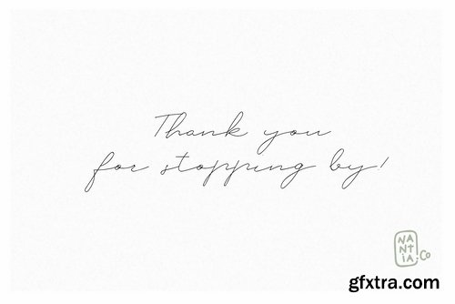 CM - Petit Nuage Signature Font 2158252