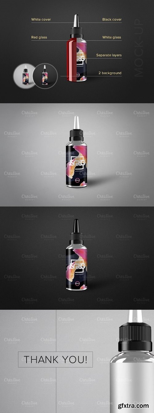 CM - E-liquid Bottle Mockup Vape 2019014