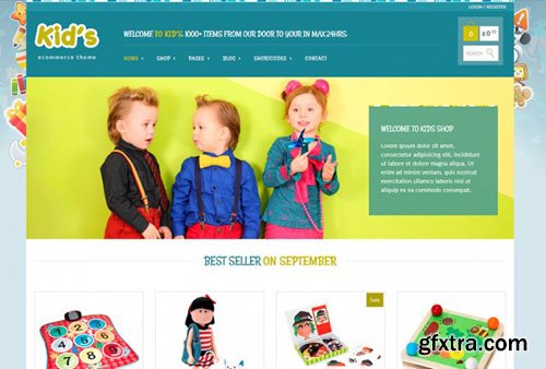 YiThemes - YITH Kidshop v1.4.1 - A Creative Kids Ecommerce Theme
