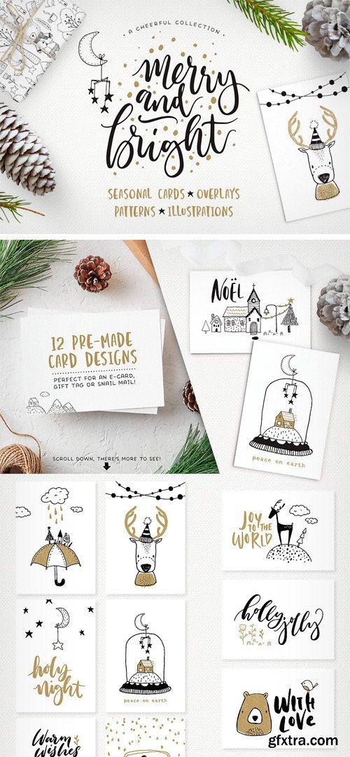 CM - Merry &amp; Bright Design Kit 2113384