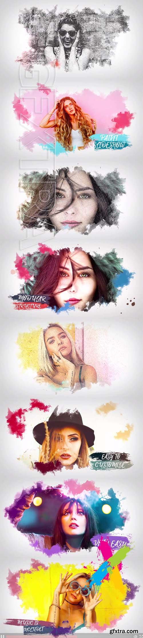 Paint Slideshow After Effects 56572 » GFxtra