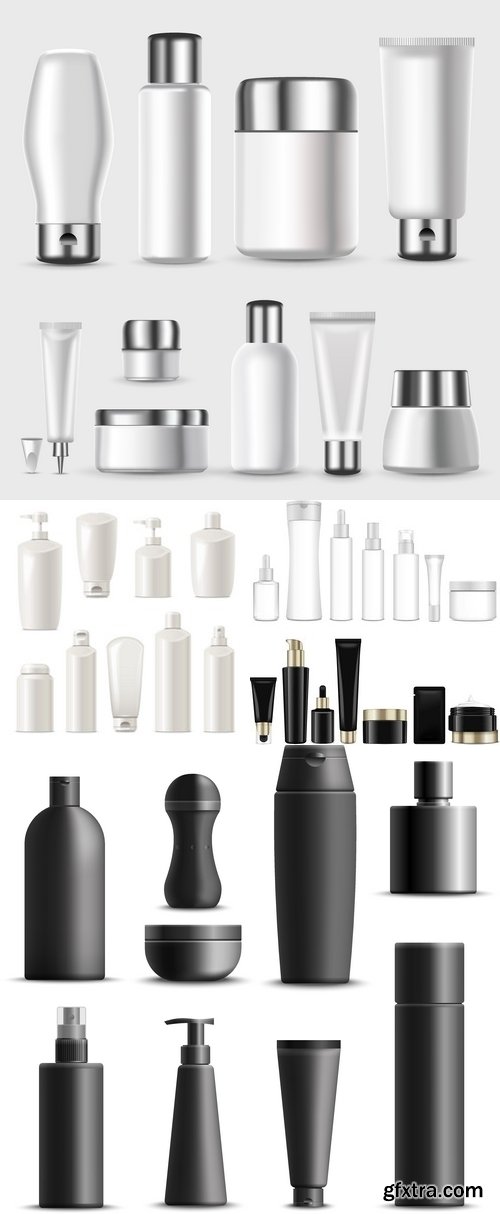 Vectors - Blank Cosmetics Packaging 18
