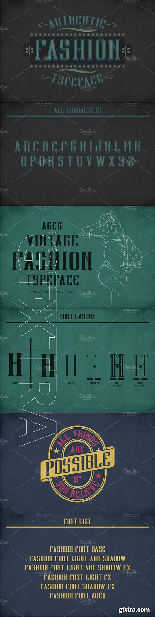 CreativeMarket - Fashion Vintage Label Typeface 2171733