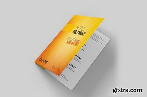 Fastfood Corporate Bifold Brochure