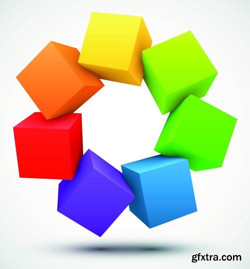 Geometric Design Elements #1, 25xEPS