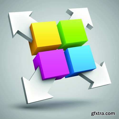 Geometric Design Elements #1, 25xEPS