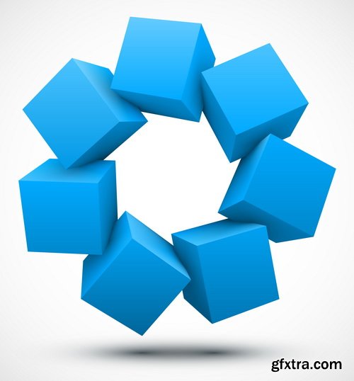 Geometric Design Elements #1, 25xEPS