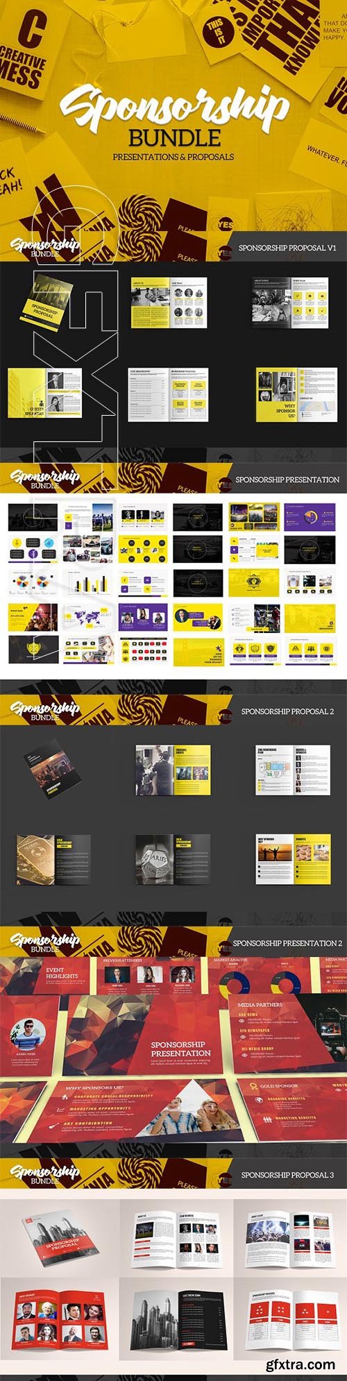 CreativeMarket - Sponsorship Bundle 2167990