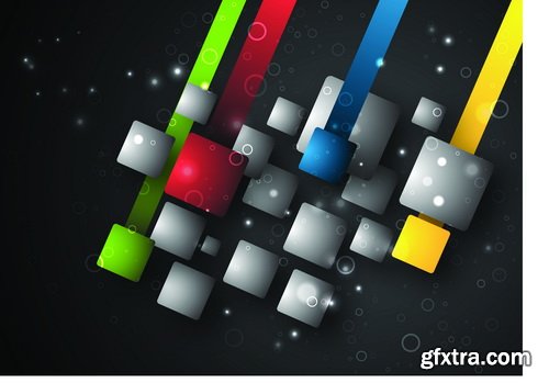 Collection of Vector Abstract Backgrounds 50xEPS