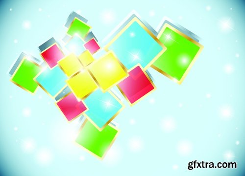 Collection of Vector Abstract Backgrounds 50xEPS