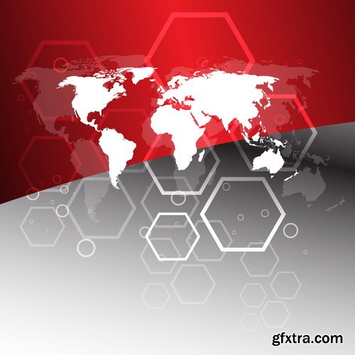 Collection of Vector Abstract Backgrounds 50xEPS