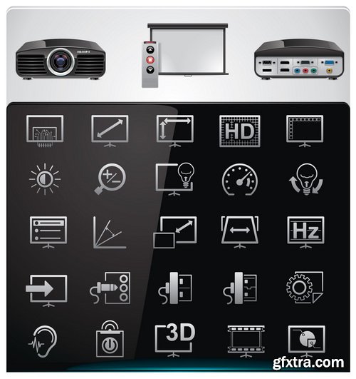 Big Collection of Vector Icon Sets 50xEPS