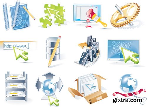 Big Collection of Vector Icon Sets 50xEPS