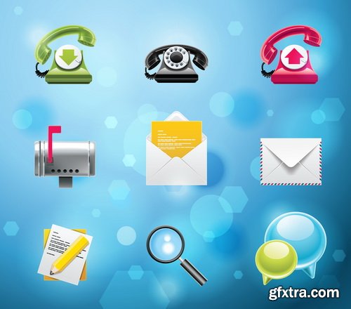 Big Collection of Vector Icon Sets 50xEPS